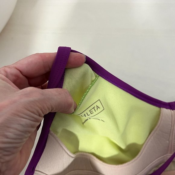 Athleta Large Dress Shorebreak Racerback Swim Activewear - Picture 7 of 8